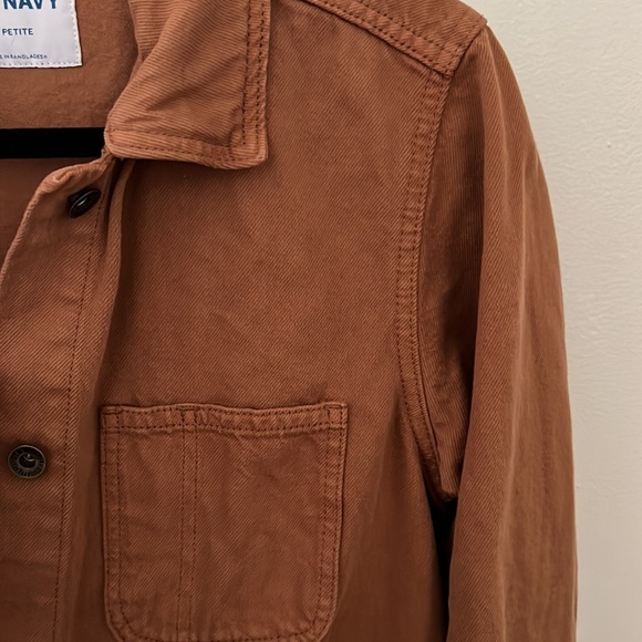Old Navy Oversized Canvas Utility Jacket - Picture 4 of 4
